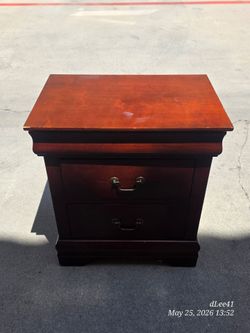 Heavy Duty Oak Wood Night Stand