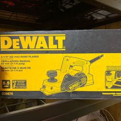 DeWalt 3-1/4" (82 mm) HAND PLANER