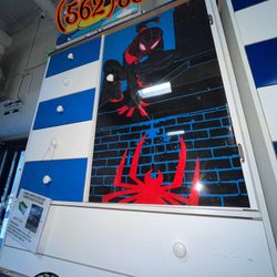 Spiderman Wardrobe Closet Ropero Armoire New Dresser Cajonera Con Gavetas 