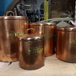 Four Canisters for Storage