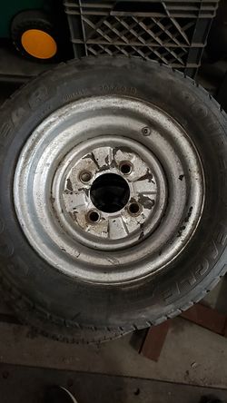 Set of golf cart tires