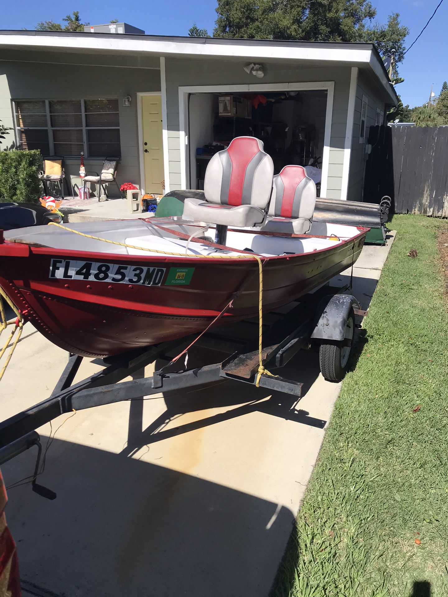 12 ft aluminum Boat and more