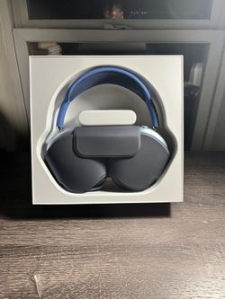 Airpod Maxes Blue