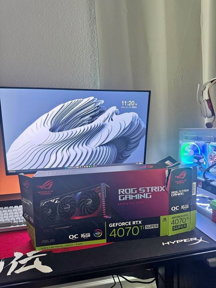 ROG strix Gaming 4070 Ti super