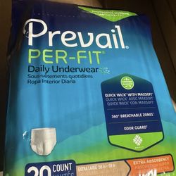 Daily Underwear Diaper XL Or L New 