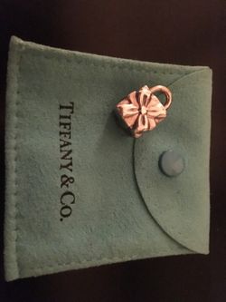 Tiffany silver charm