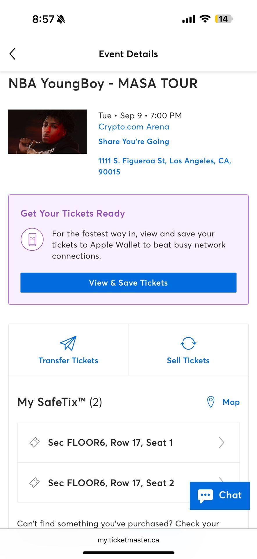 NBA YB Tickets