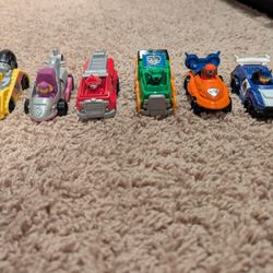 Paw Patrol 6 Car Set