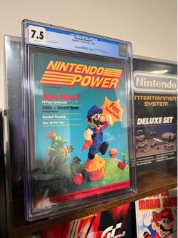 Nintendo Power Magazine #1 CGC 7.5