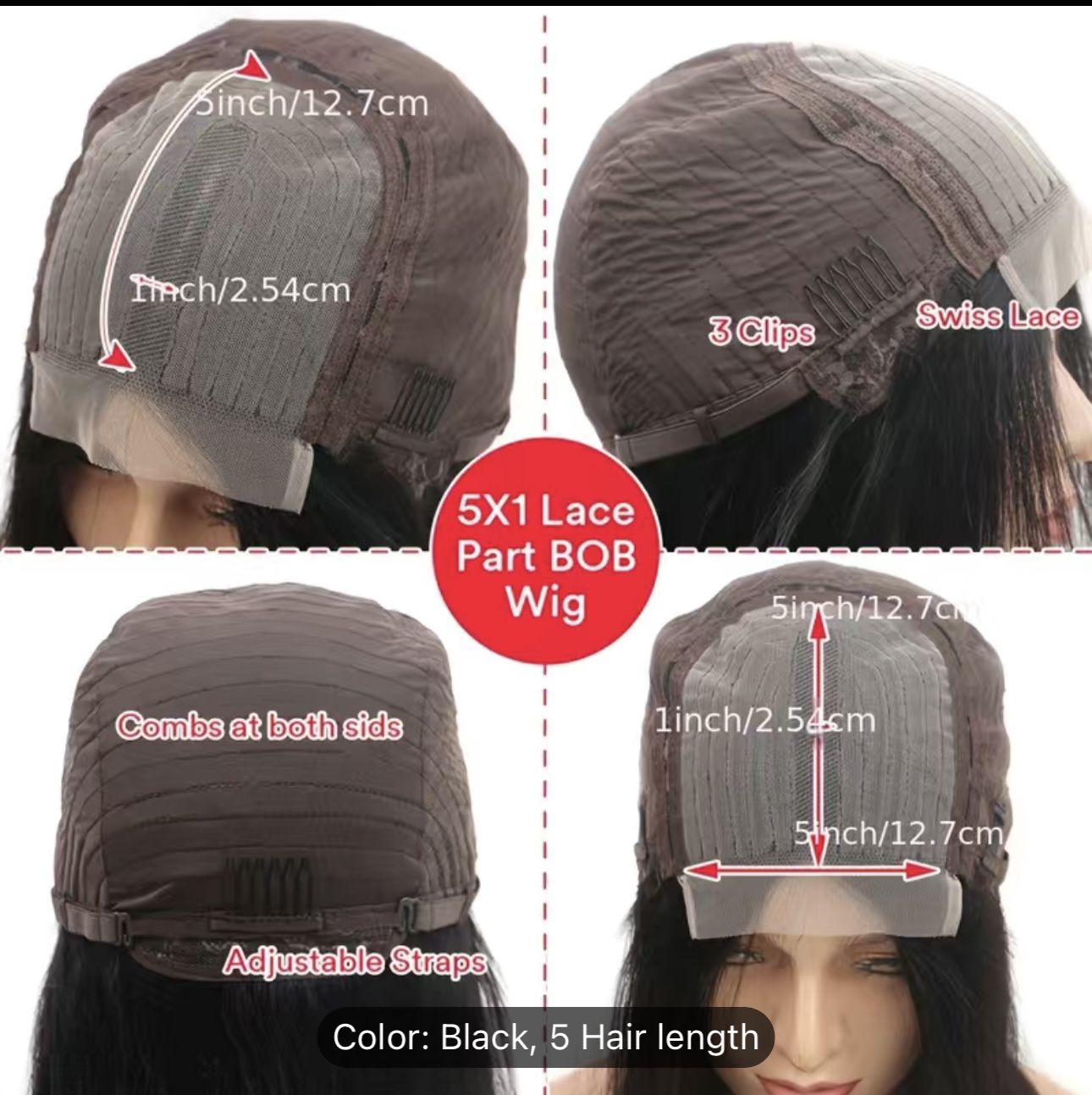 New Bob Human Hair Wig Brazilian Hair 