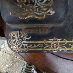 Early 1900's Singer Sewing Machine W/O Table