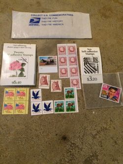 *WANT GONE* Collectible US Postage Stamps Limited Collectors Edition Elvis & More