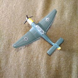 Dinky Toys Ju87B Stuka Dive Bomber With Dropping Cap Bomb