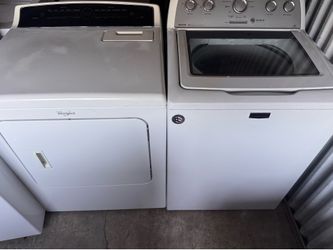Washer and dryer will drop off for free