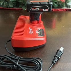Milwaukee M12  XC 6.0 Battery With Charger 