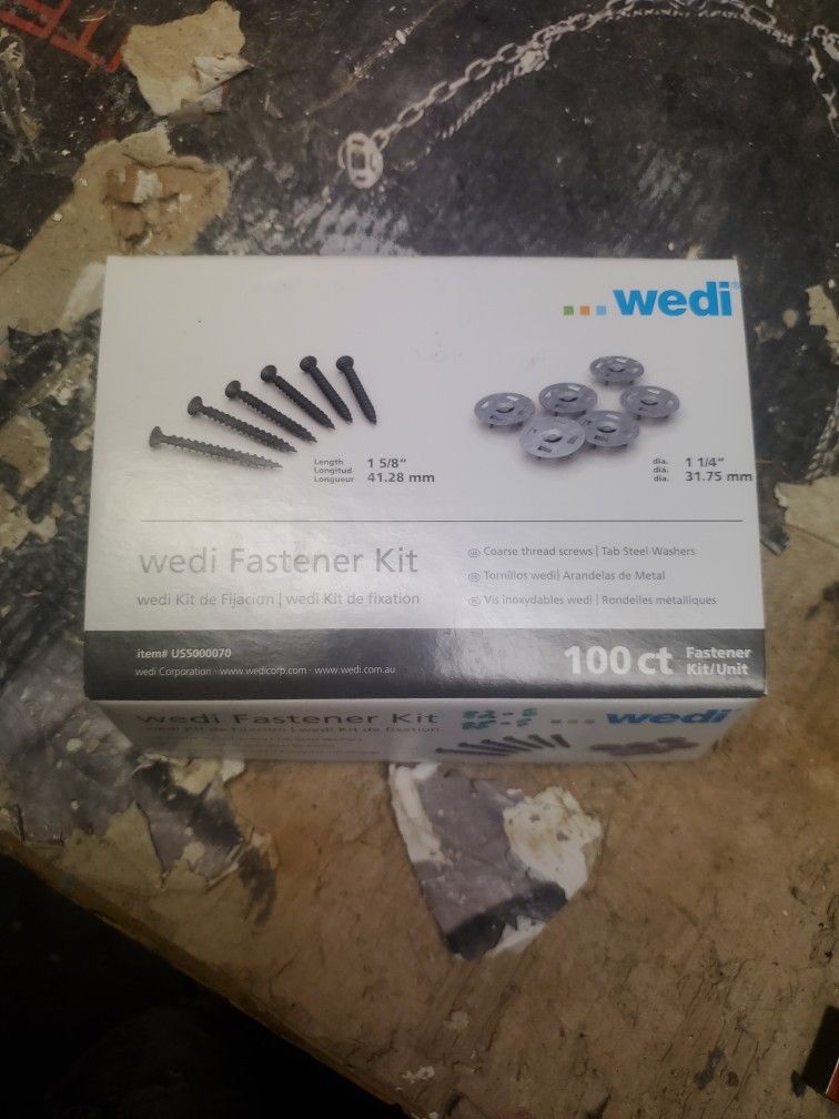Wedi Fasteners