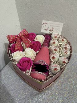Heart box arrangements/ Ferrero Rocher