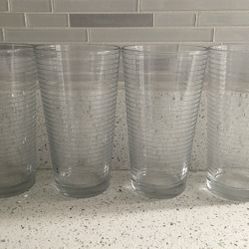 4 Tall Glasses