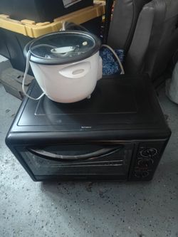 Microwave Oven and Rice Cooker