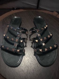 Women’s studded slide on sandals