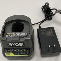 Ryobi 18 Volt P118B Lithium Ion Compact Battery Charger Li-ion