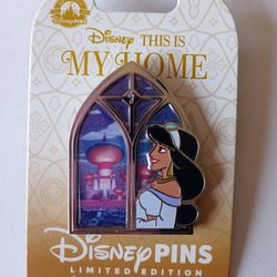 Disney Park's Jasmine This is My Home Limited Edition Pin