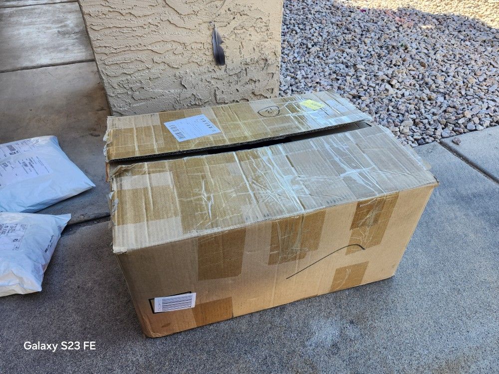 Free cardboard boxes available, about a dozen. First come, first served.