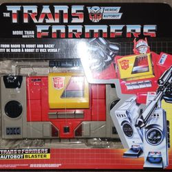 Transformers G1 Autobot Blaster Reissue 