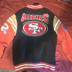 Suede/Leather 49ers JACKET