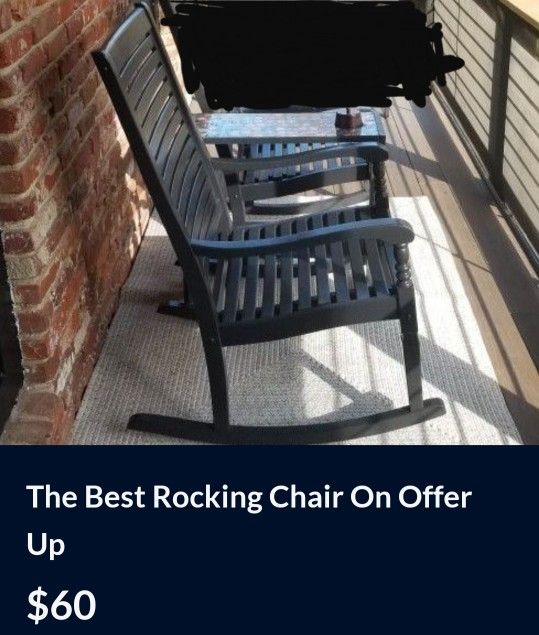 The Best Rocking Chair On Offer Up