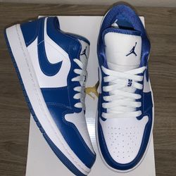 Dodger hotsell blue jordans