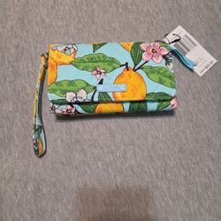 Vera Bradley Smart Phone Wristlet, Rfid Protection