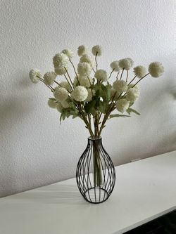 Faux Floral & Pampas Grass Decor Set – Modern & Boho Chic