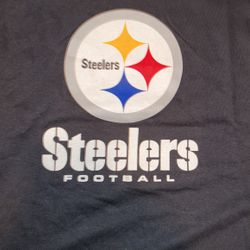 Steelers Football Black T-shirt 