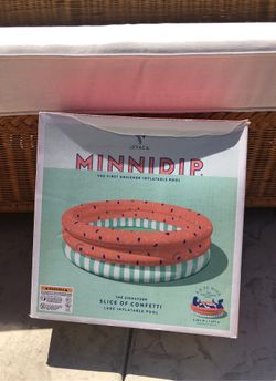 Minnidip la vaca inflatable pool