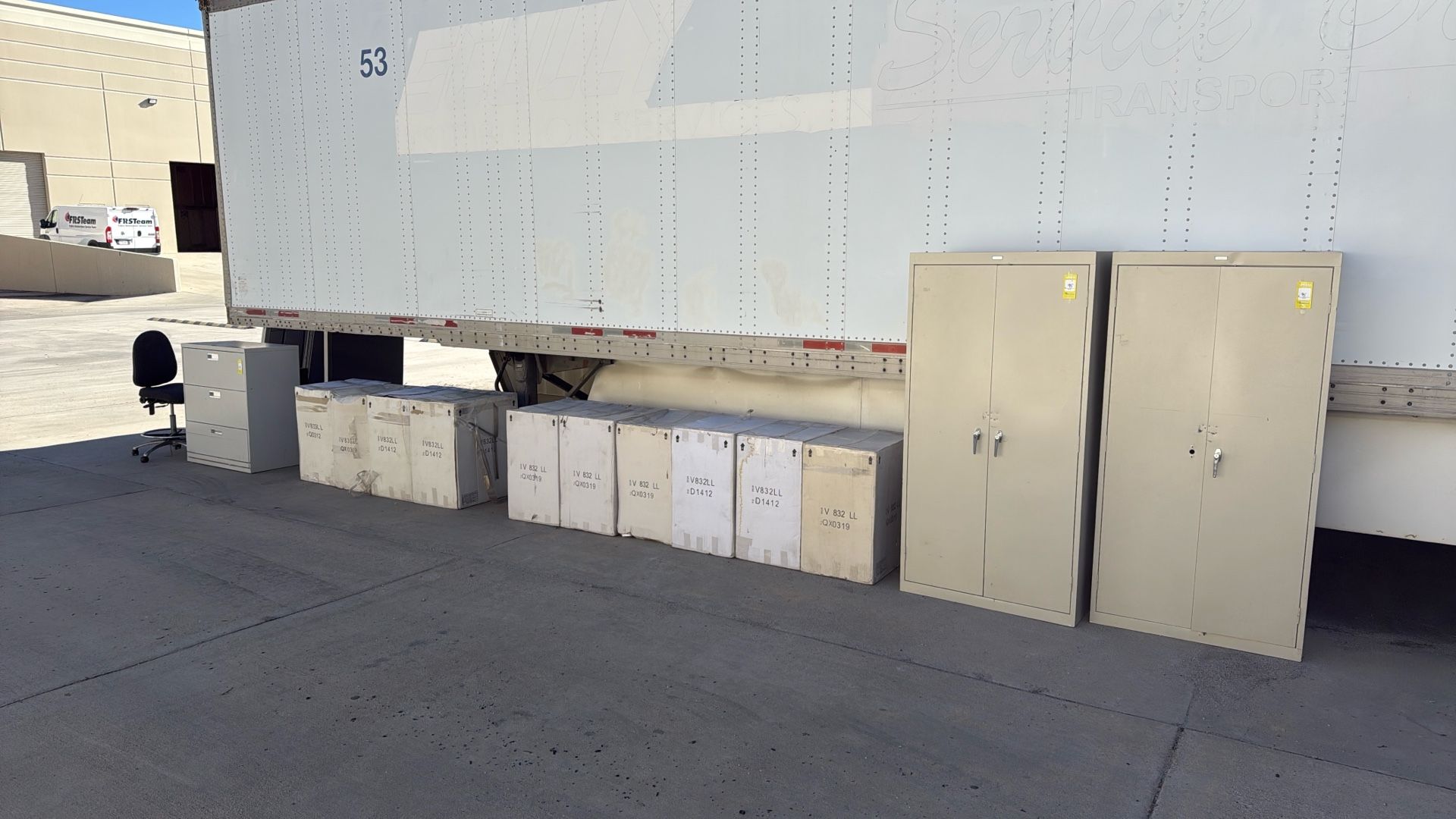 Free New File Cabinets,stool,partition Cubicle Walls