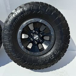2018 Raptor OEM Rims And Newer Tires (set Of 4)