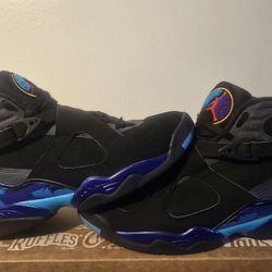 Jordan 8 Aqua Size 9 