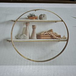 Round Wall Shelf