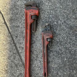 RIDGID 24-inch/ 14 Inch Heavy-Duty Straight Pipe Wrench