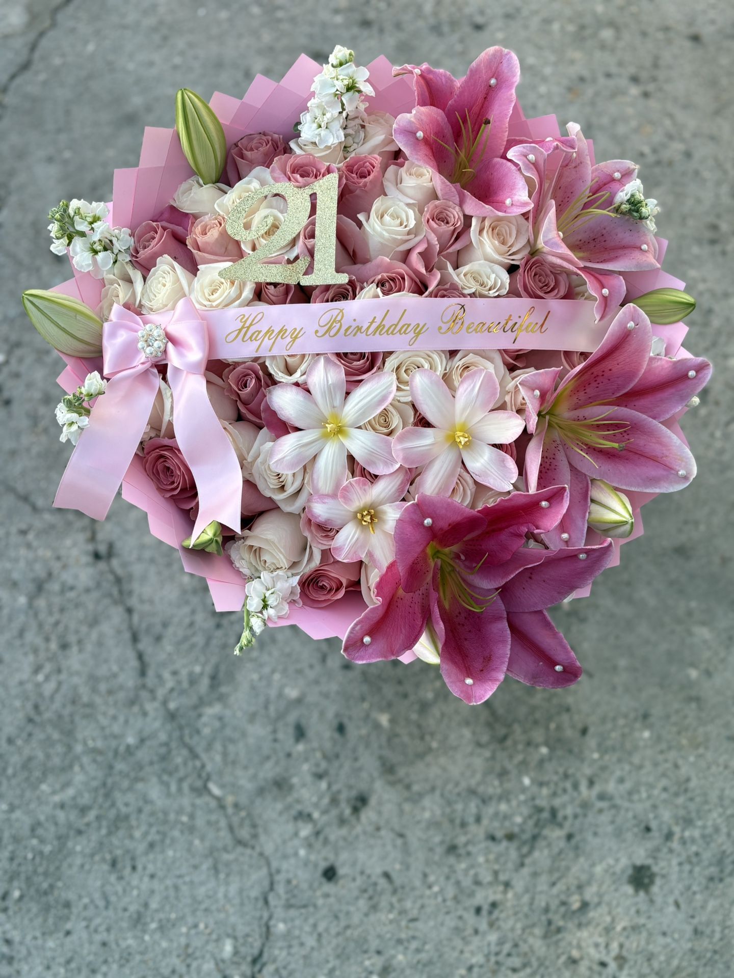 Ramo Buchon Flower Roses Bouquet Rosas