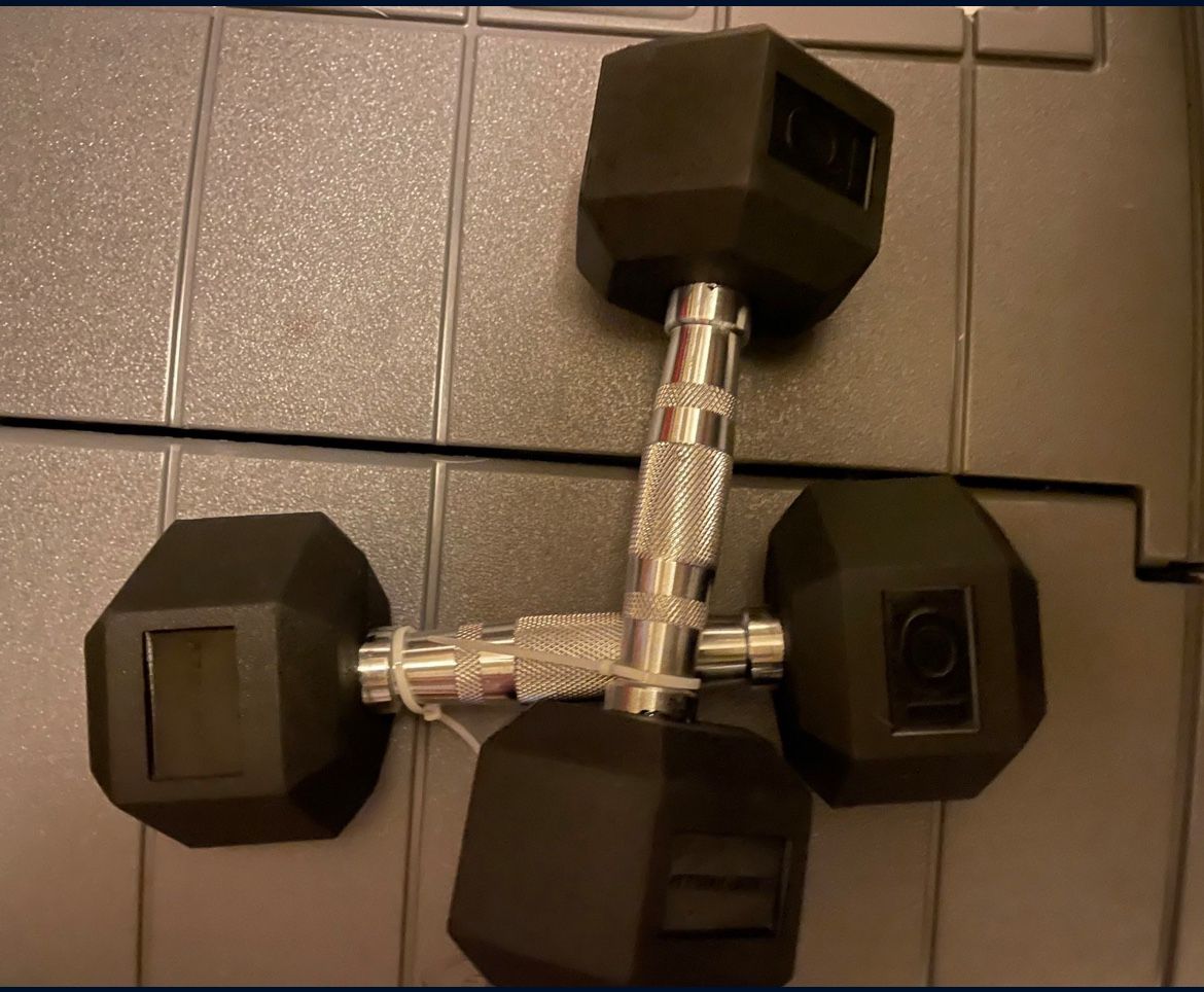 Hex Dumbbell 10 Lb Set (20 Lb Total)