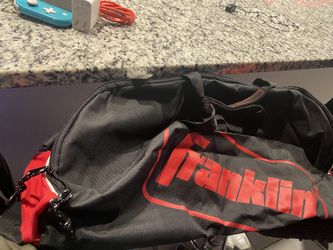 Franklin baseball Bag - Black/Red new