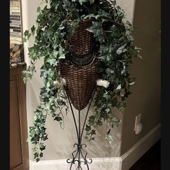 New Artificial Plant Iron Stand 