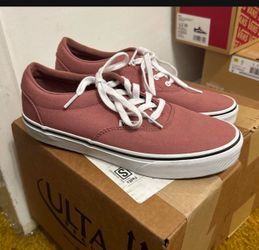 Pink Canvas Vans Doheny Sneakers