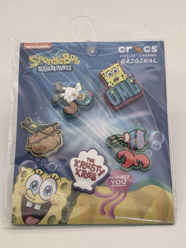 Jibbitz CROC Charms! - Spongebob!