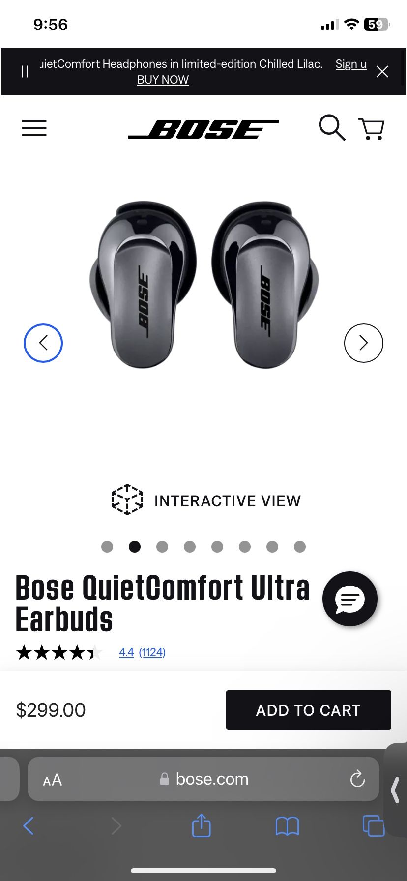 BOSE Quiet Comfort ultra Earbuds