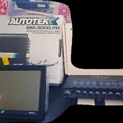 Touch Screen Eq Amp Door Tweeters 