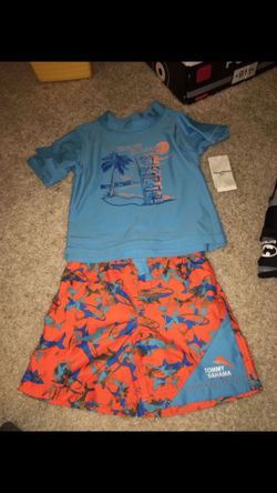 2t boys swim outfit new with tags