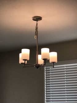 Brushed Nickel Dining Room Light - New!